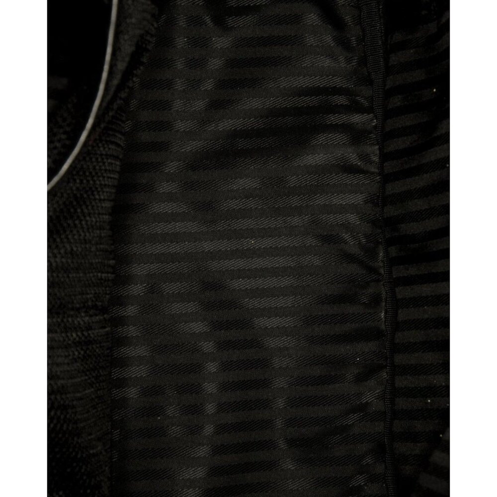 Tumi Authentic Leather Nylon Solid Black Tote Bag - image 5